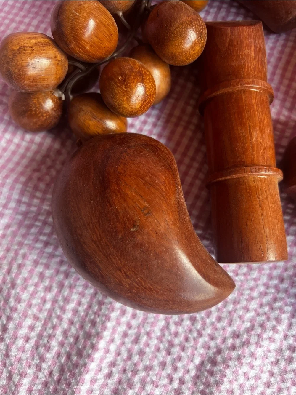 Handcrafted Wooden Fruit & Vegetable Set